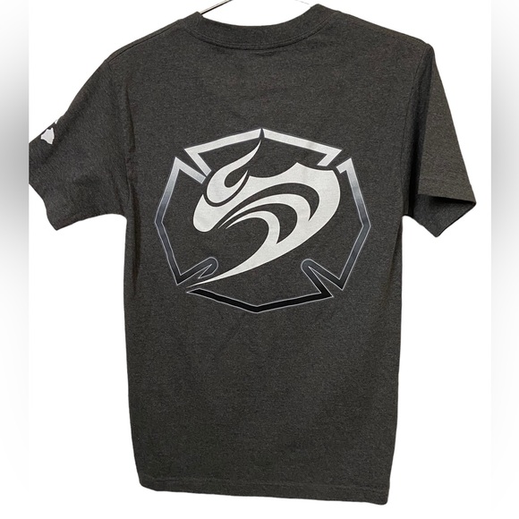 High End Hawaiian Fire Firefighter Men’s Gray S T-Shirt MINT HI - Picture 5 of 6